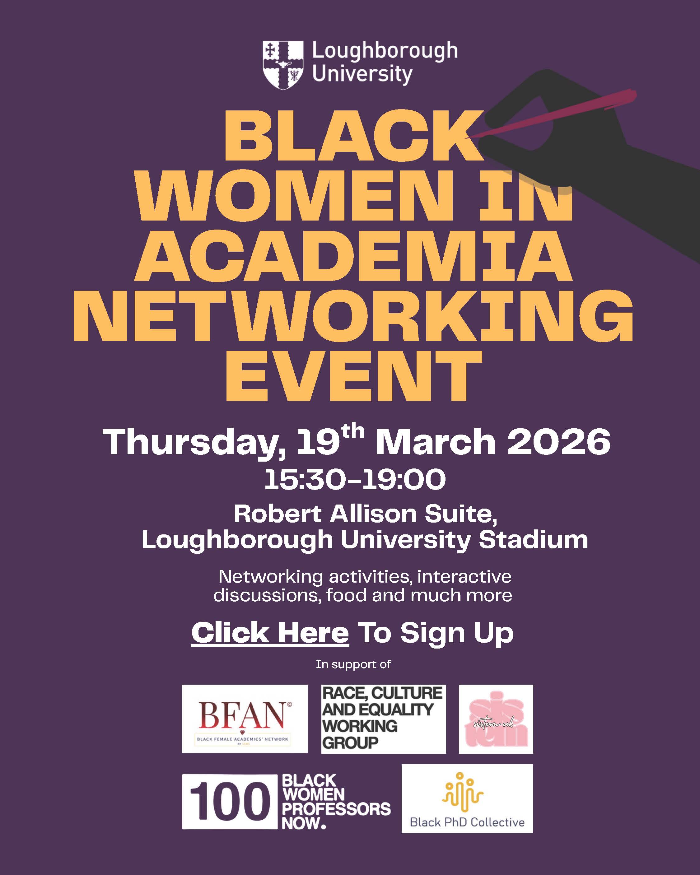 Black Women in Academia Networking Event